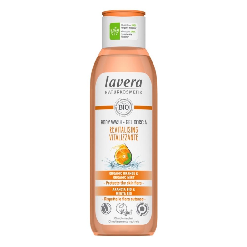 Lavera - Revitalizující sprchový gel s pomerančovo-mátovou vůní, 250 ml Obrázek