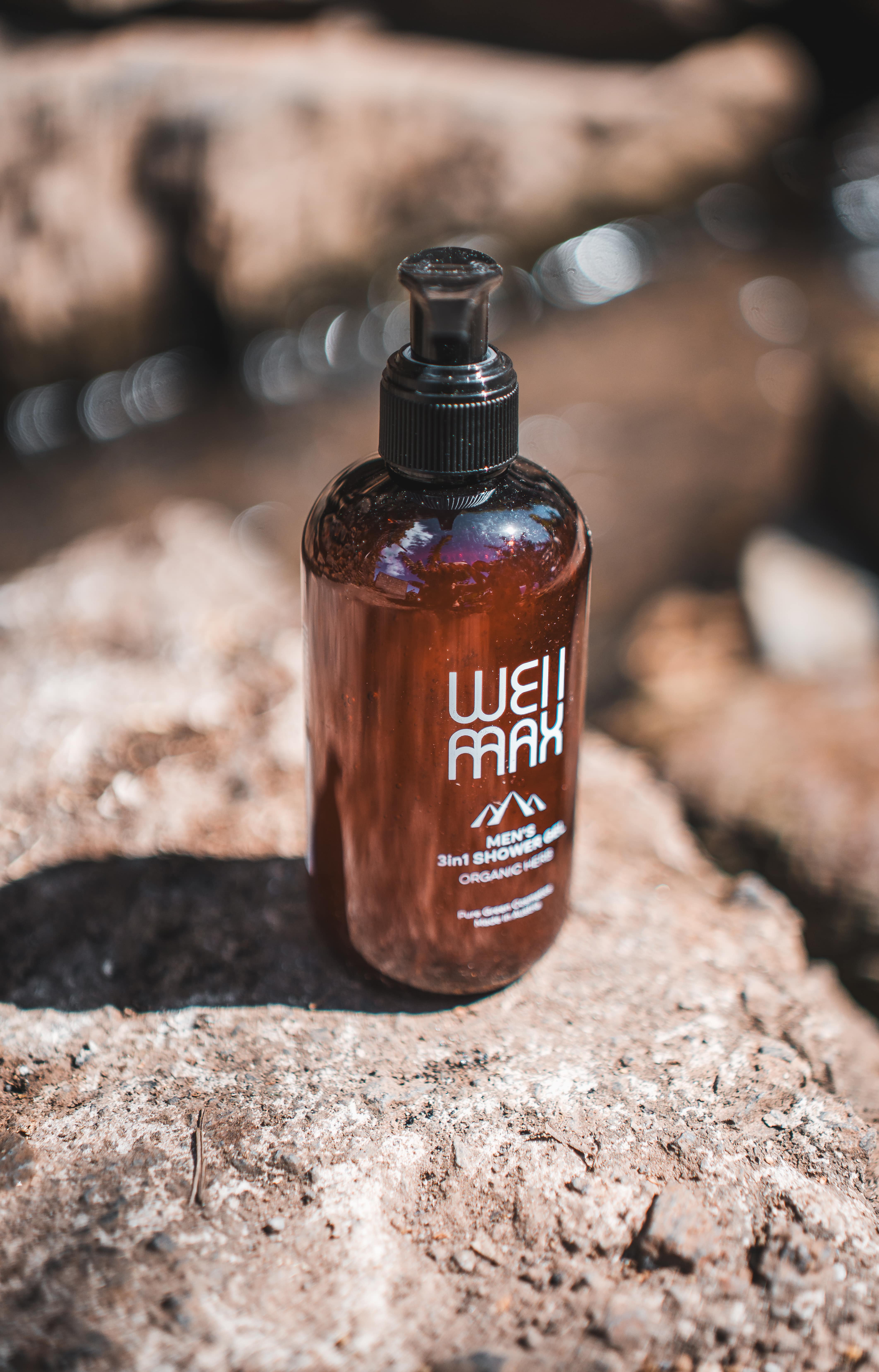 WellMax Pánský sprchový gel 3v1, 250 ml Obrázek