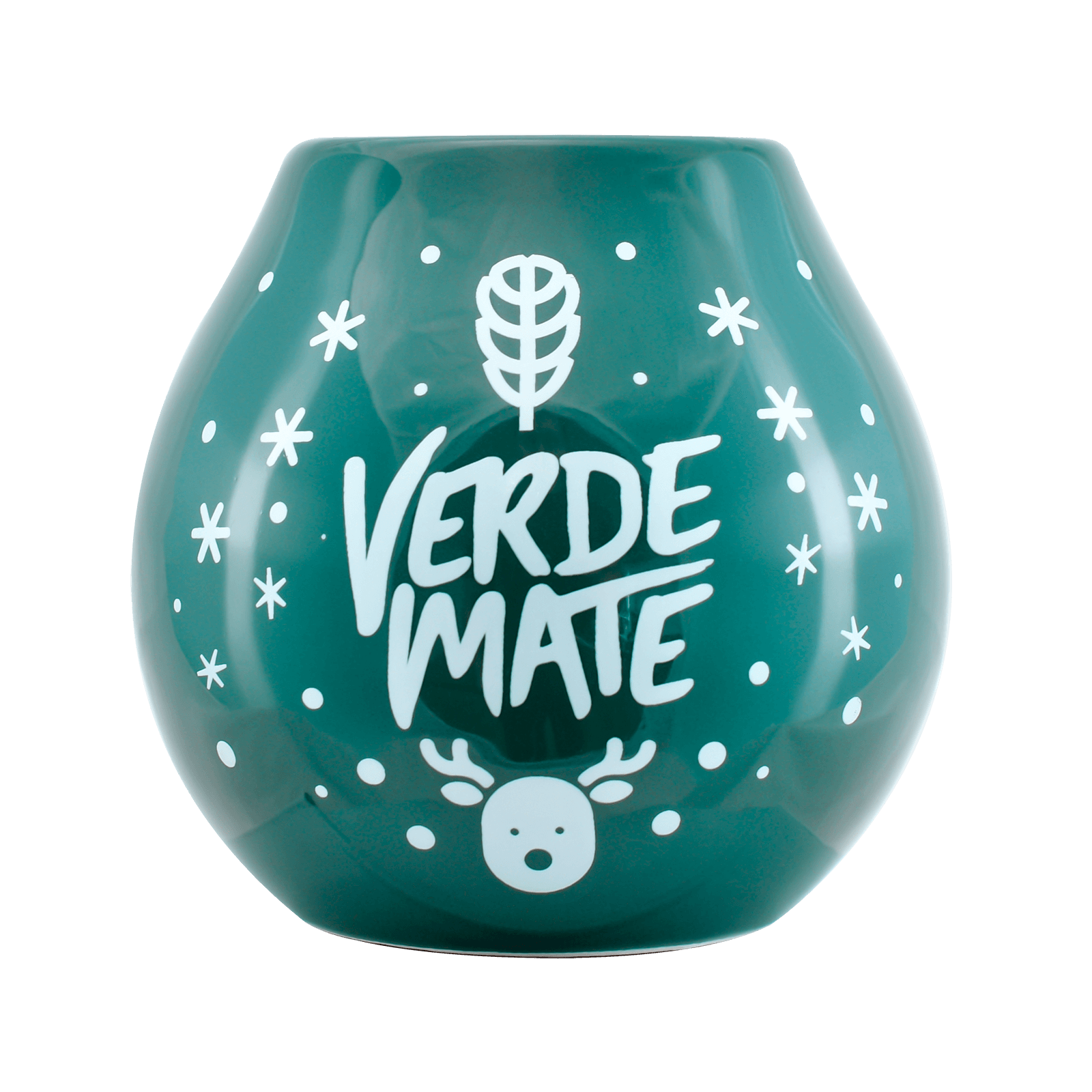 Keramická kalabasa Verde Mate Winter time, 350 ml Obrázek