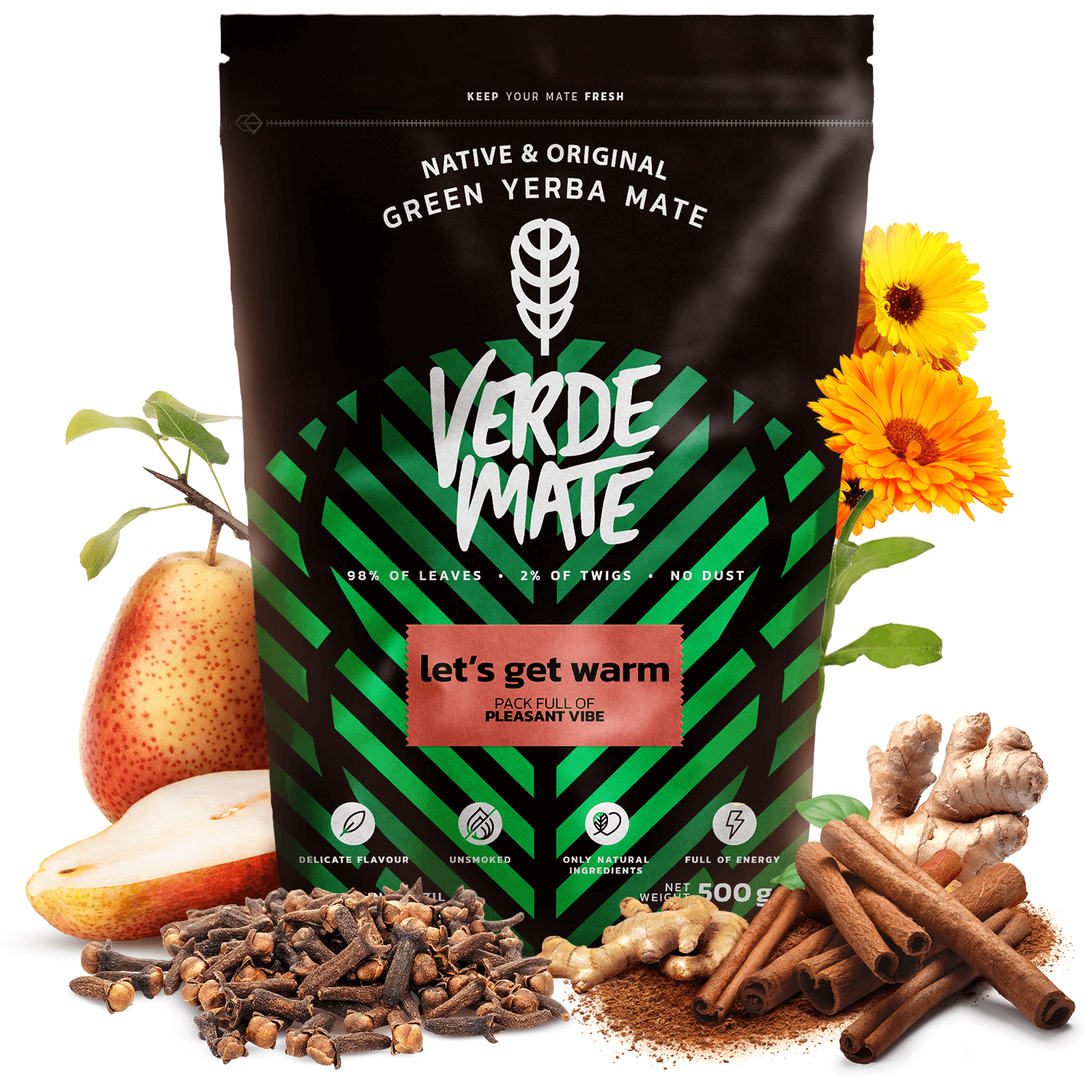 Verde Mate Green Melegítsünk 0,5 kg Kép