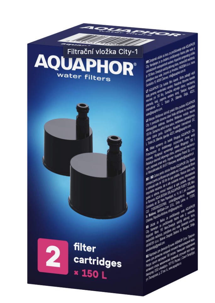 Filtrační vložka Aquaphor City 2ks Obrázek