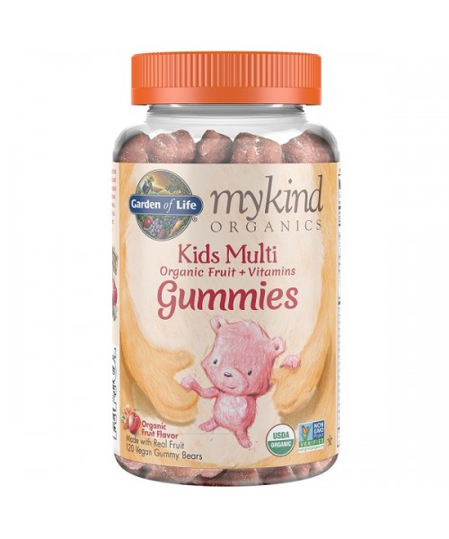 Levně Garden of life Mykind Multivitamin Kids gummy, multivitamín pro děti, 120 gumových bonbónů