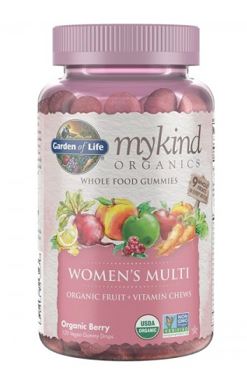 Levně Garden of life Mykind Women gummy, multivitamín pro ženy, 120 gumových bonbónů