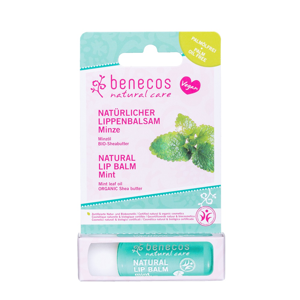 Benecos - Balsam do ust Mięta BIO, VEG