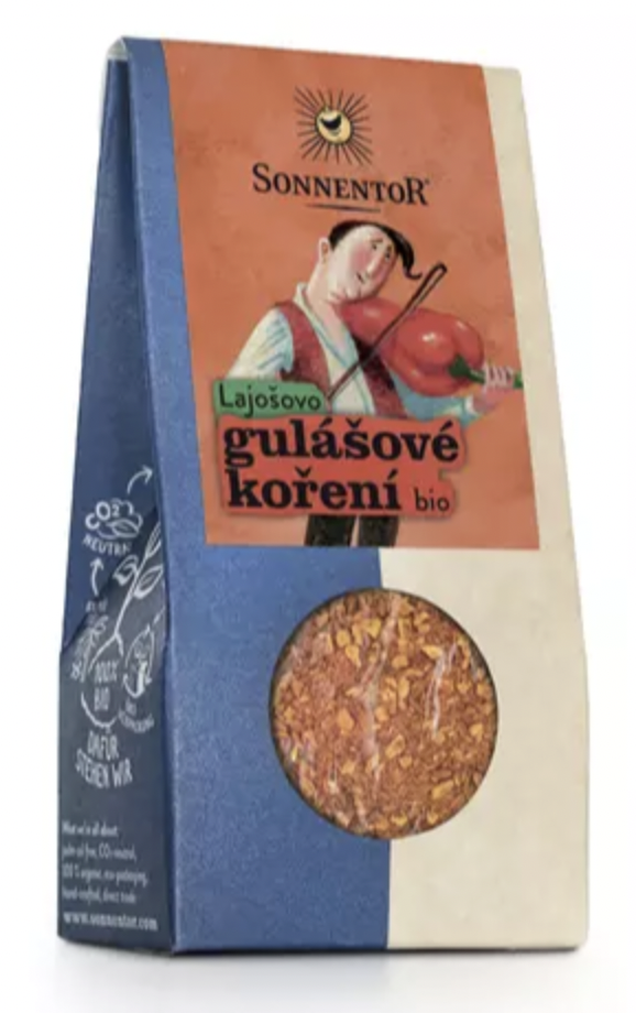 Levně Sonnentor - Lajošovo gulášové koření, BIO, 50 g *CZ-BIO-002 certifikát