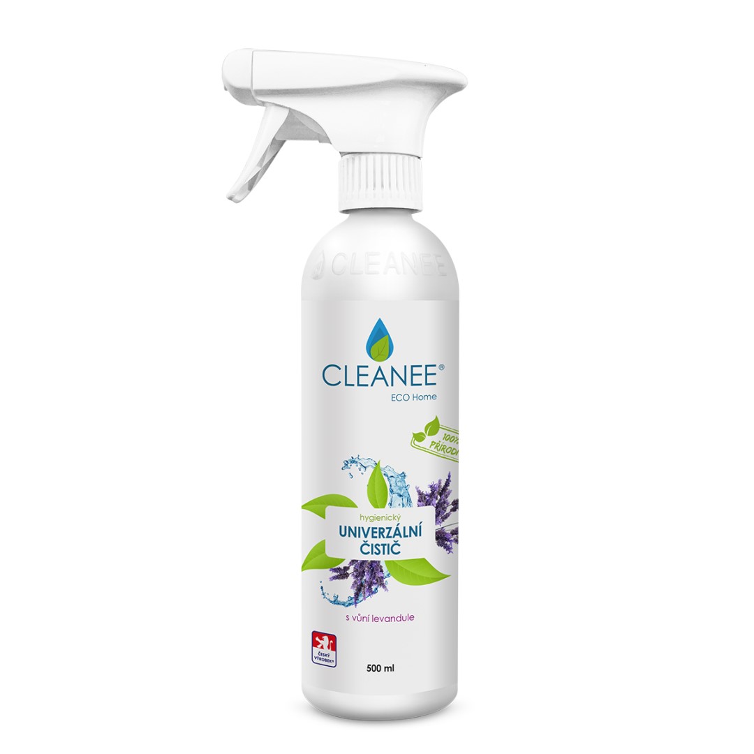 Levně Cleanee ECO Hygienický čistič UNIVERZÁLNÍ s vůní levandule 500 ml