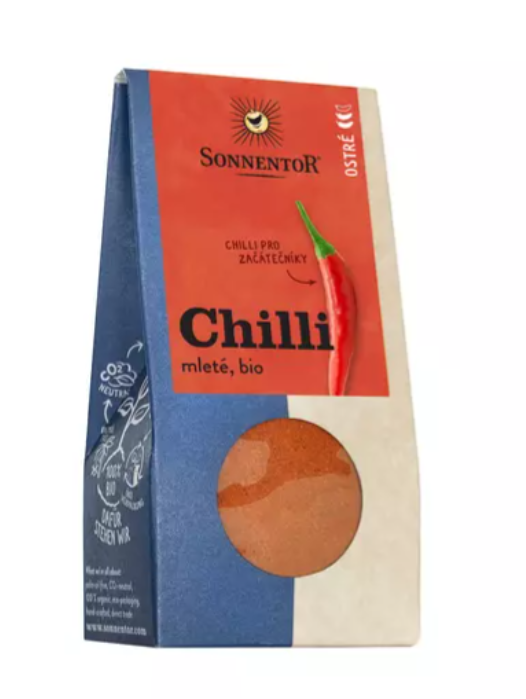 Sonnentor - Chilli, mleté, BIO, 40 g *CZ-BIO-002 certifikát