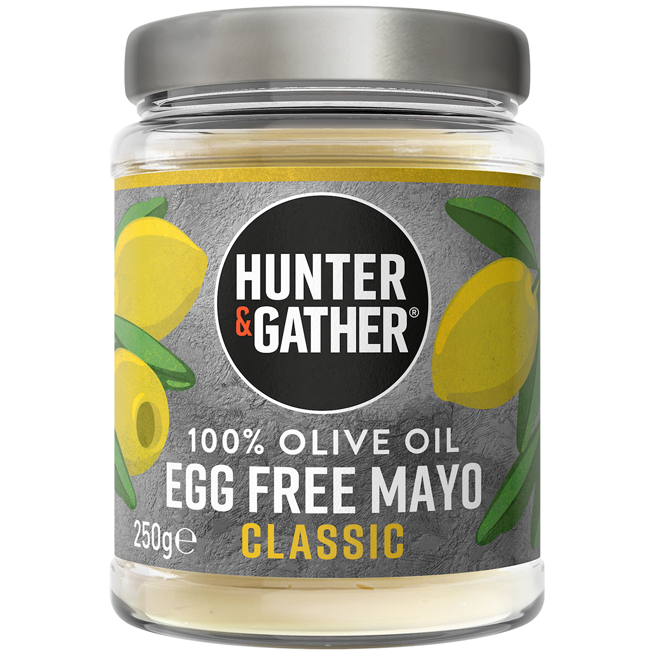 HUNTER & GATHER - Olivová vegan majonéza - Classic, 250 g Obrázek