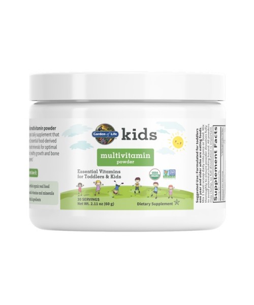 Levně Garden of Life Kids Organic multivitamín (multivitamín pro děti v prášku), 60 g