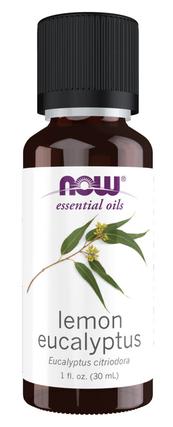 Levně Now® Foods NOW Essential Oil, Lemon Eucalyptus oil (éterický olej z eukalyptu citrónového), 30 ml