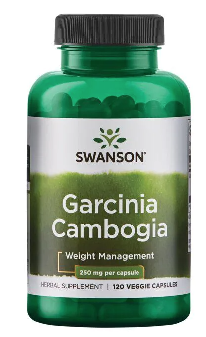 Levně Swanson Garcinia Cambogia, 250 mg, 120 rostlinných kapslí