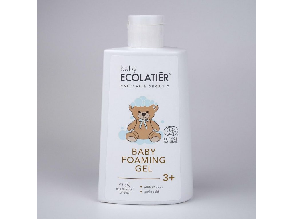 Ecolatiér ECOLATIER - Dětský pěnivý mycí gel 3+, 250 ml