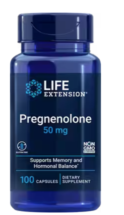 Levně Life Extension Pregnenolone, 50 mg, 100 kapslí