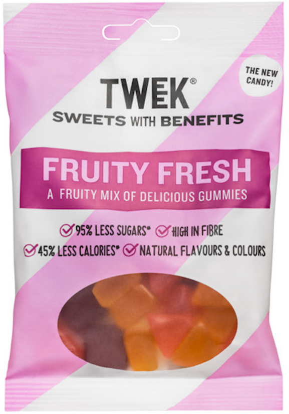 Tweek - Fruity fresh gummies, 80 g Obrázek
