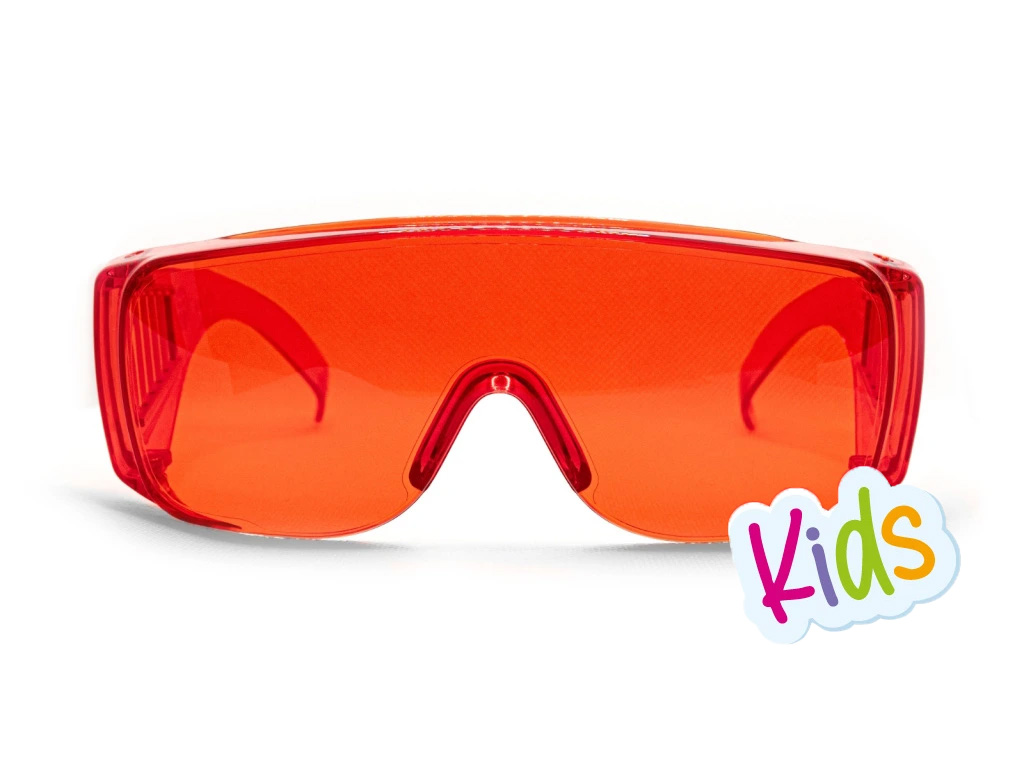 BrainMax Brýle blokující 100% modrého a zeleného světla TRON, dětské Obrázek