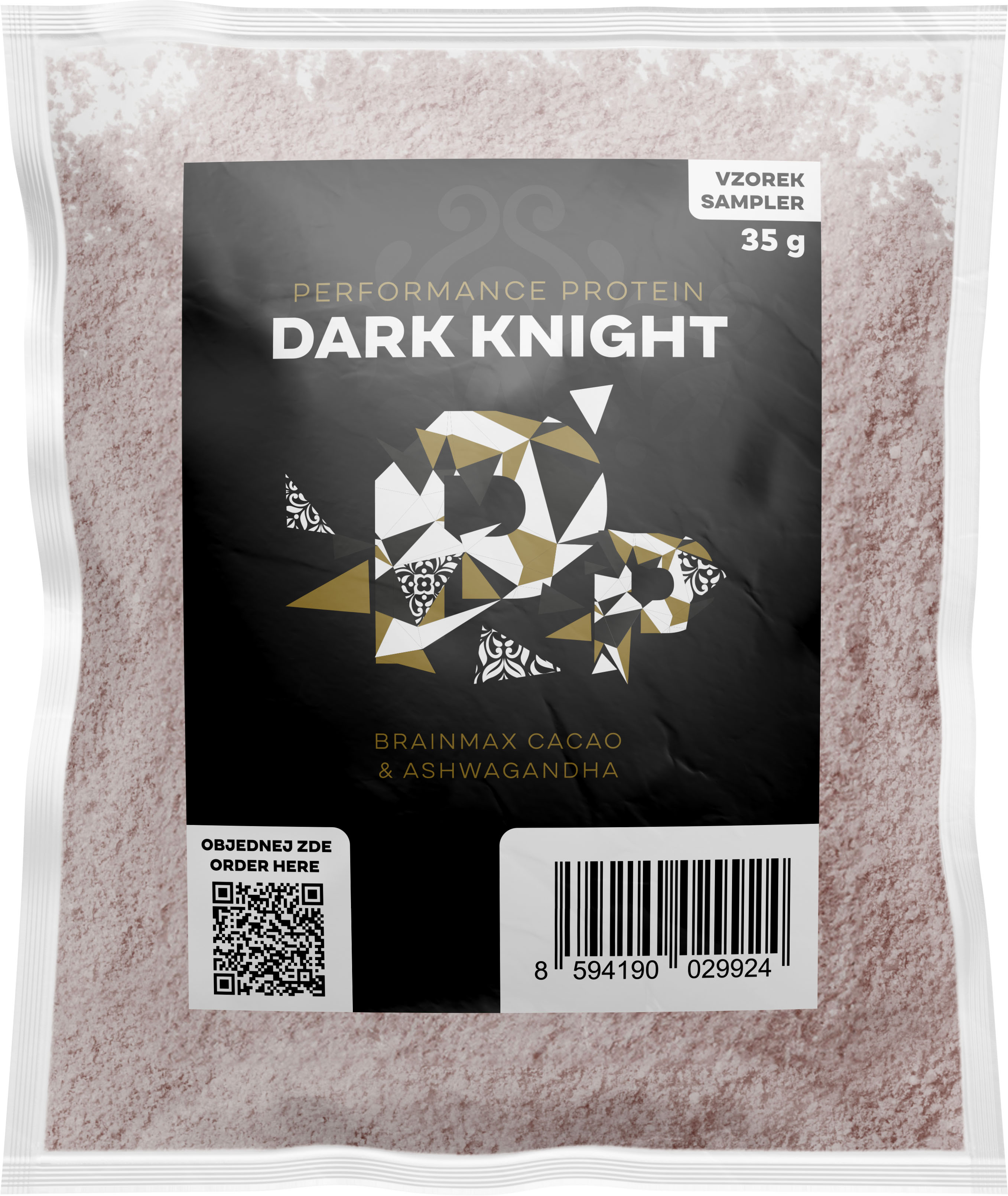 Levně BrainMax Performance Protein Dark Knight, 30 g, VZOREK Doplněk stravy