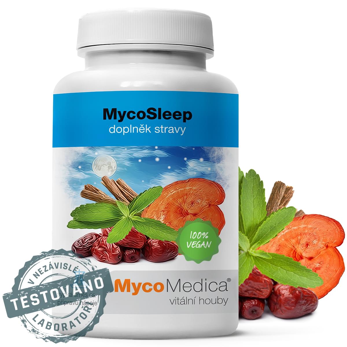 Levně MycoMedica - MycoSleep, 90 rostlinných kapslí