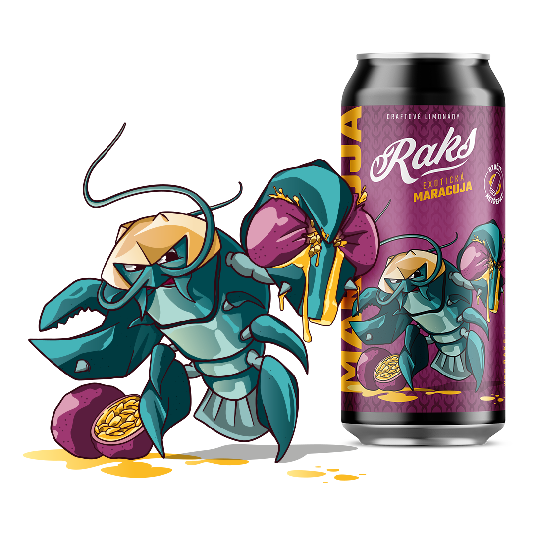 Raks - Exotická Maracuja, 500 ml