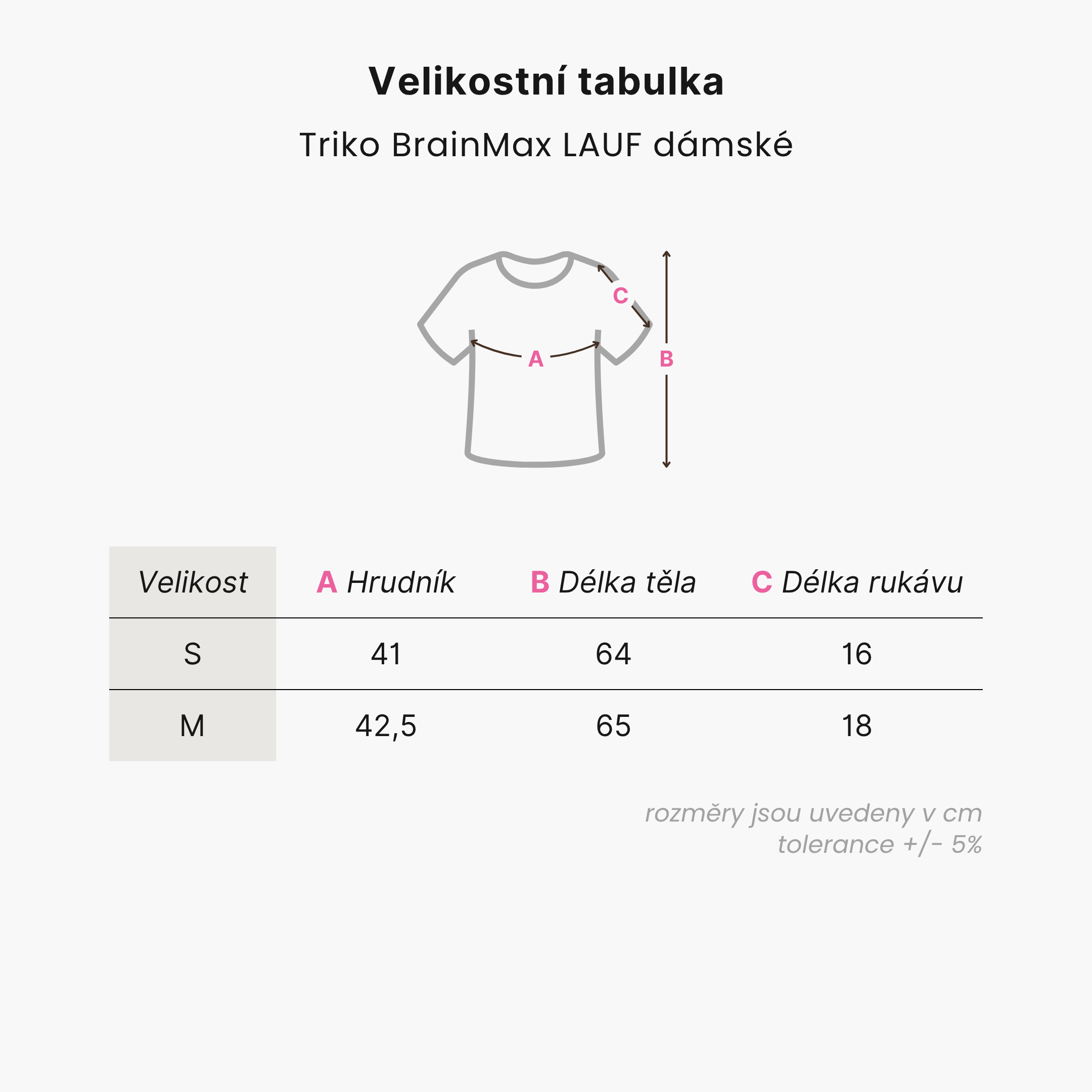Triko BrainMax Lauf dámské, bílé Velikost: M Obrázek