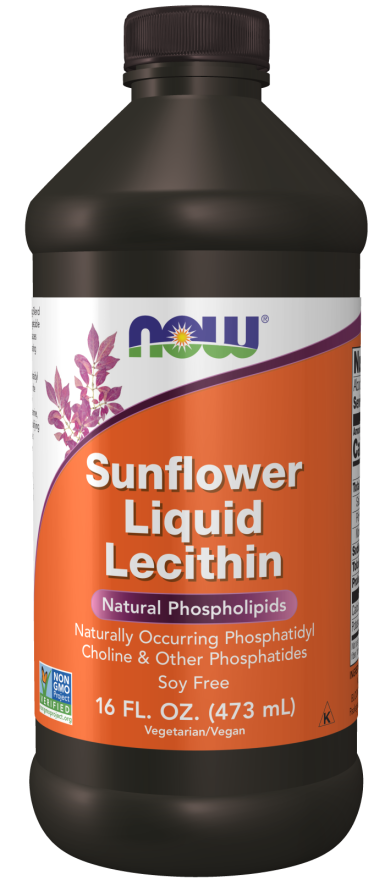 Now® Foods NOW Sunflower Lecithin (tekutý slunečnicový lecitin), 473 ml
