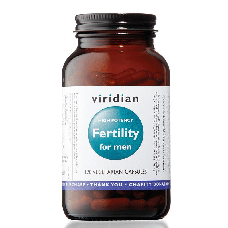 Levně Viridian Fertility for Men 120 kapslí (potence)