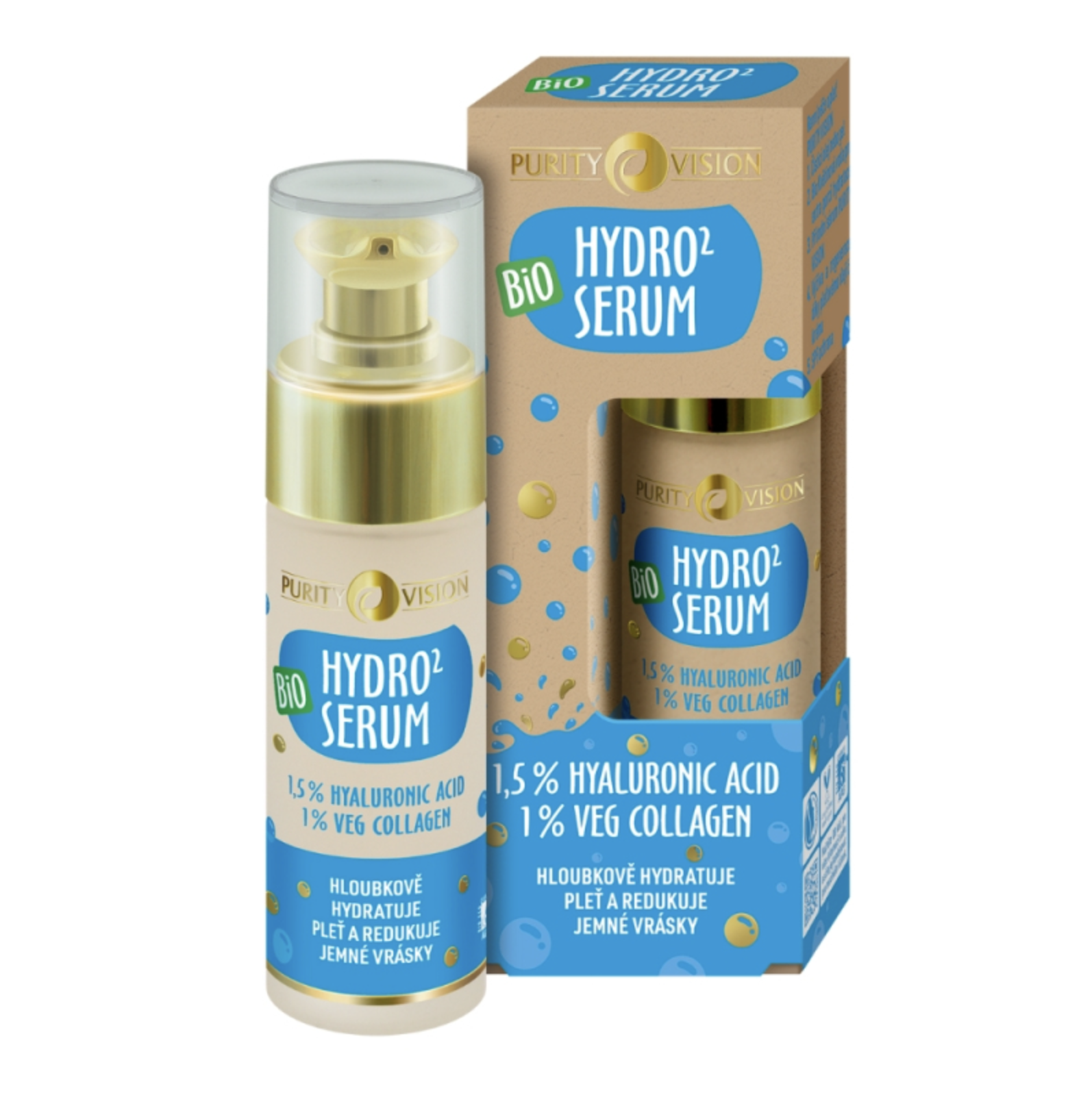 Levně Purity Vision - Hydro2 serum BIO, 30 ml *CZ-BIO-001 certifikát