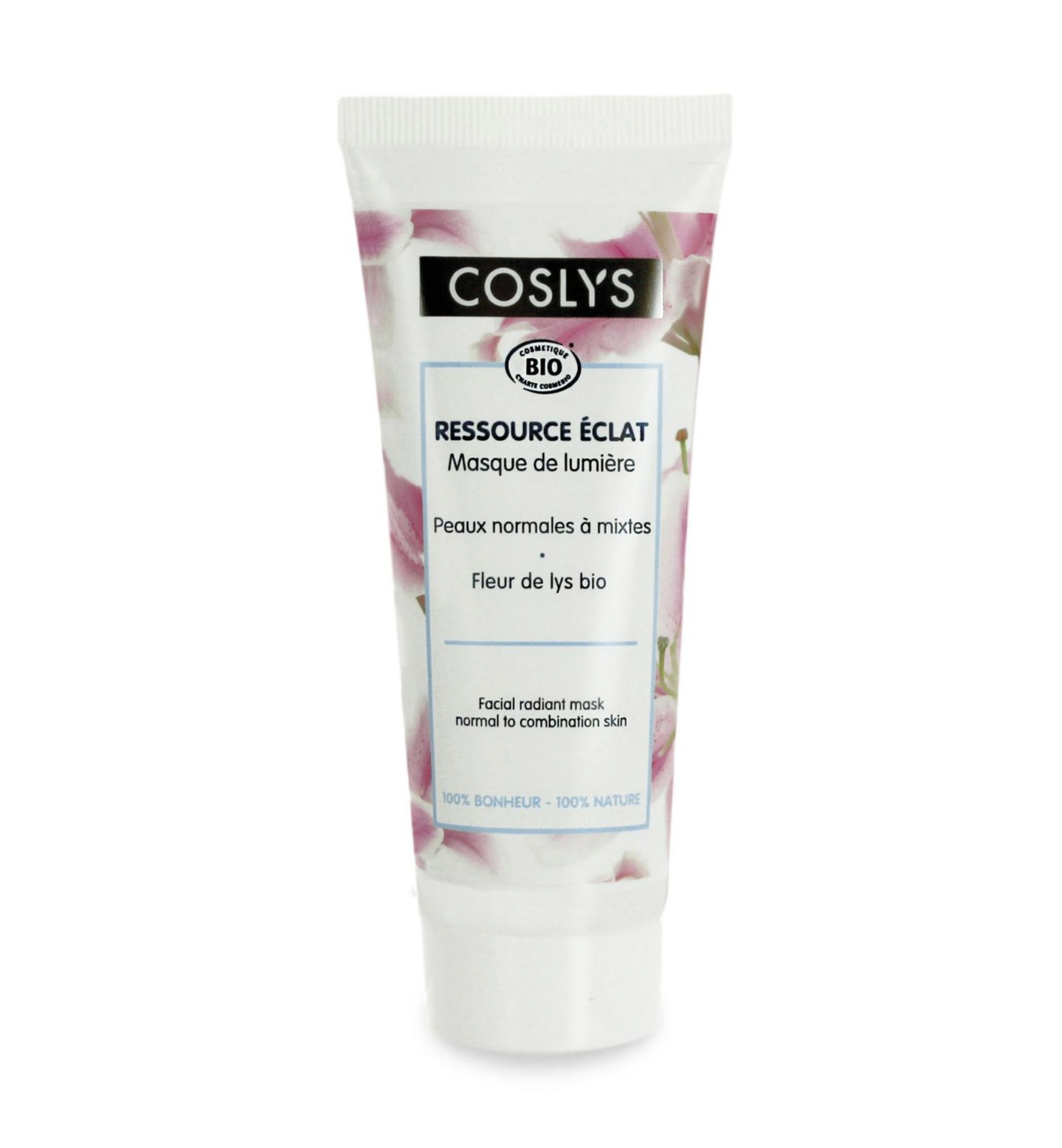 COSLYS - Rozjasňující maska pro normální a smíšenou pleť, 75 ml Obrázek