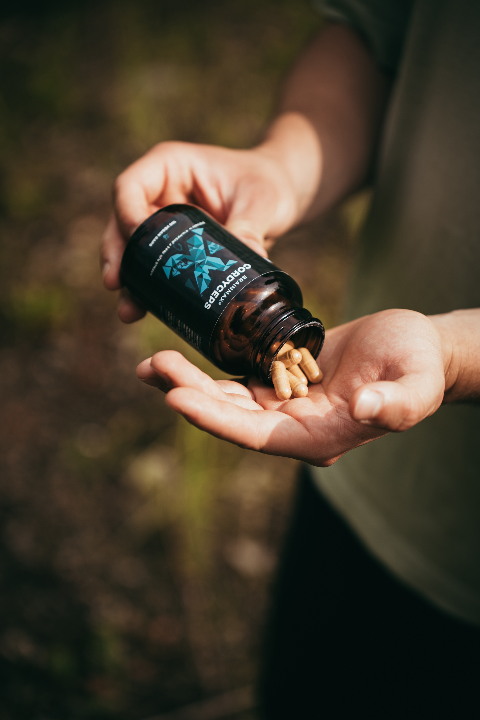 BrainMax Cordyceps extrakt, 50% koncentrace polysacharidů a 20 % β-1,3/1,6 D-glukanů, 500 mg, 100 rostlinných kapslí, 500 mg, 100 rostlinných kapslí Obrázek