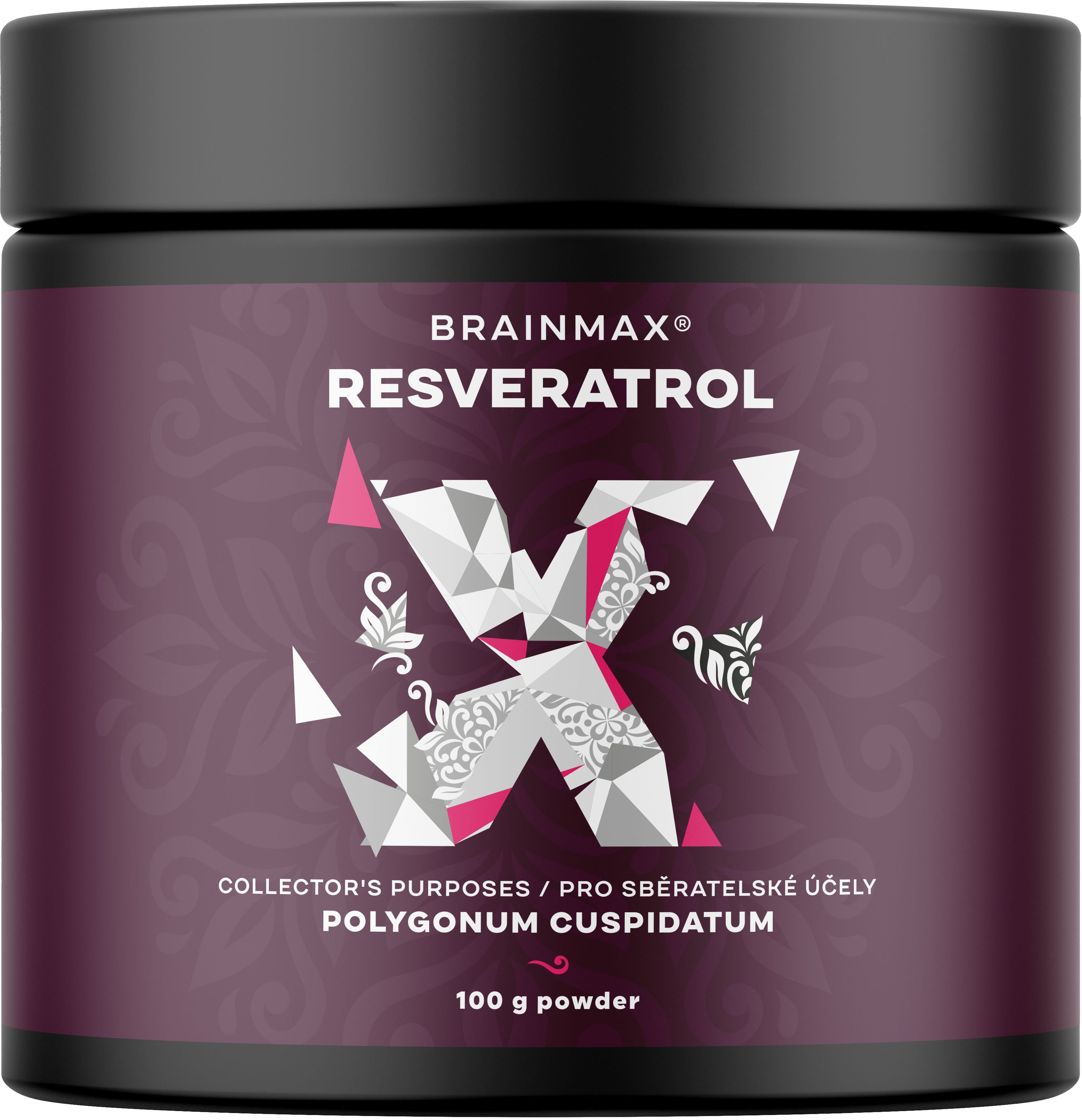 Levně BrainMax Resveratrol Powder, resveratrol prášek, 100 g