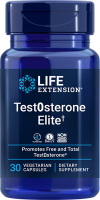 Levně Life Extension Test0steron EIite, 30 rostlinných kapslí