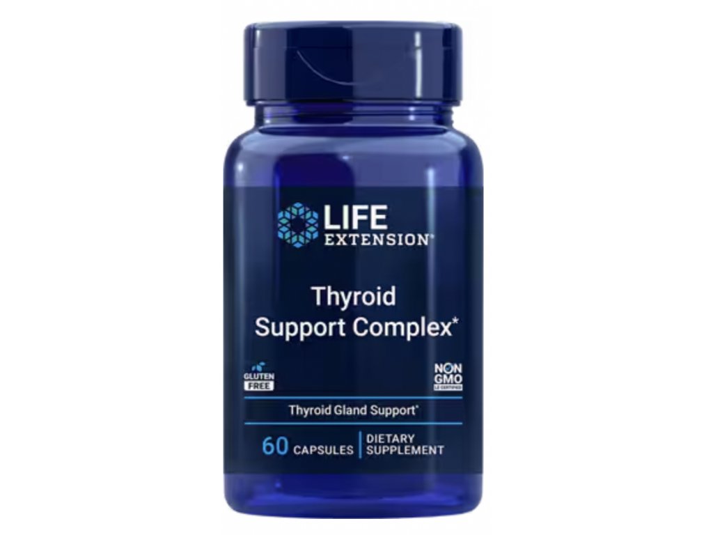 Levně Life Extension Triple Action Thyroid, podpora štítné žlázy, 60 kapslí