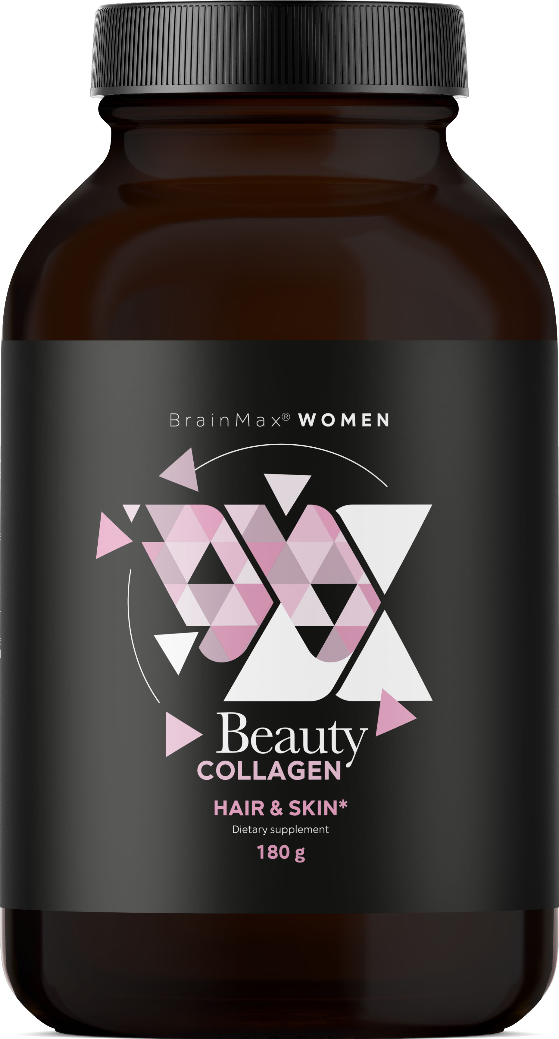 Levně BrainMax Women Beauty Fish Collagen, mořský rybí kolagen Viscofan®, 180 g Hydrolyzovaný mořský kolagen Viscofan®, kyselina hyaluronová a vitamín C, doplněk stravy