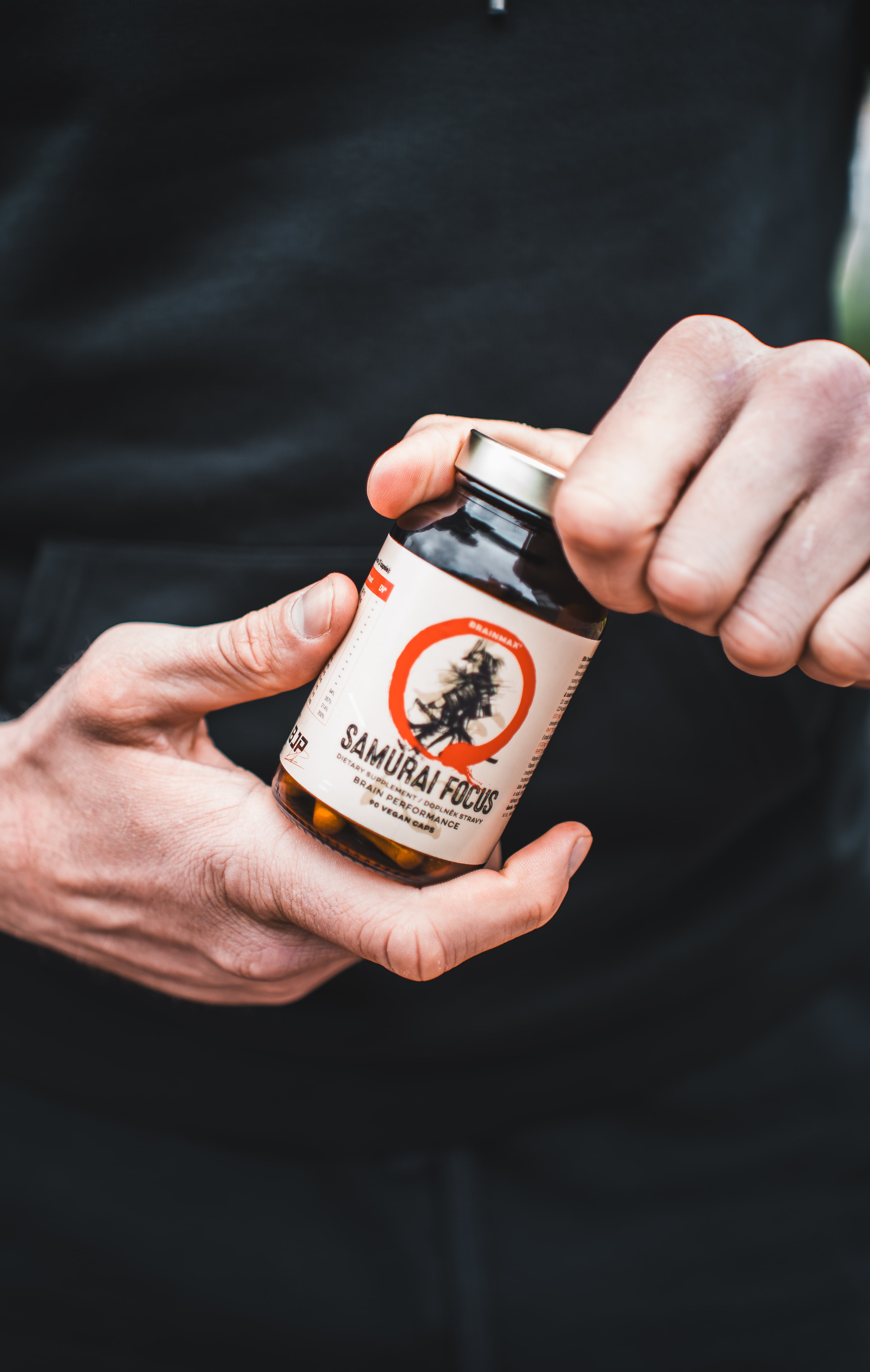 BrainMax Samurai Focus, 120 rostlinných kapslí Obrázek