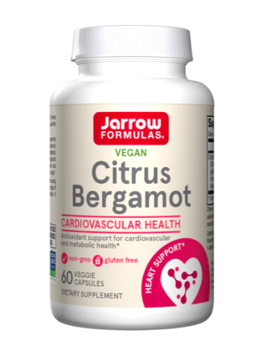 Levně Jarrow Formulas Citrus Bergamot, extrakt z citrusového bergamotu, 500 mg, 60 rostlinných kapslí