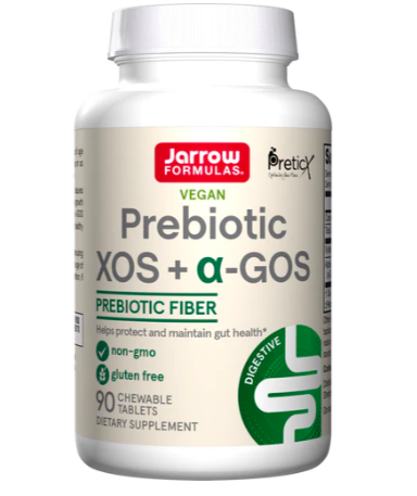 Jarrow Formulas Jarrow Prebiotics XOS & GOS, 90 žvýkacích pastilek