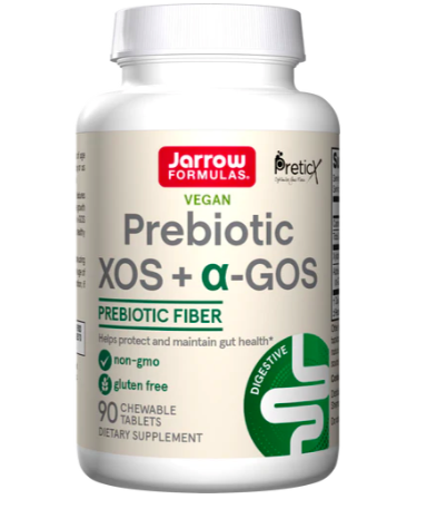 Jarrow Formulas Jarrow Prebiotics XOS + α-GOS, 90 žvýkacích pastilek