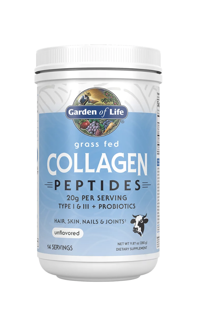 Levně Garden of Life Grass-fed Collagen Peptides, kolagenové peptidy, 280 g