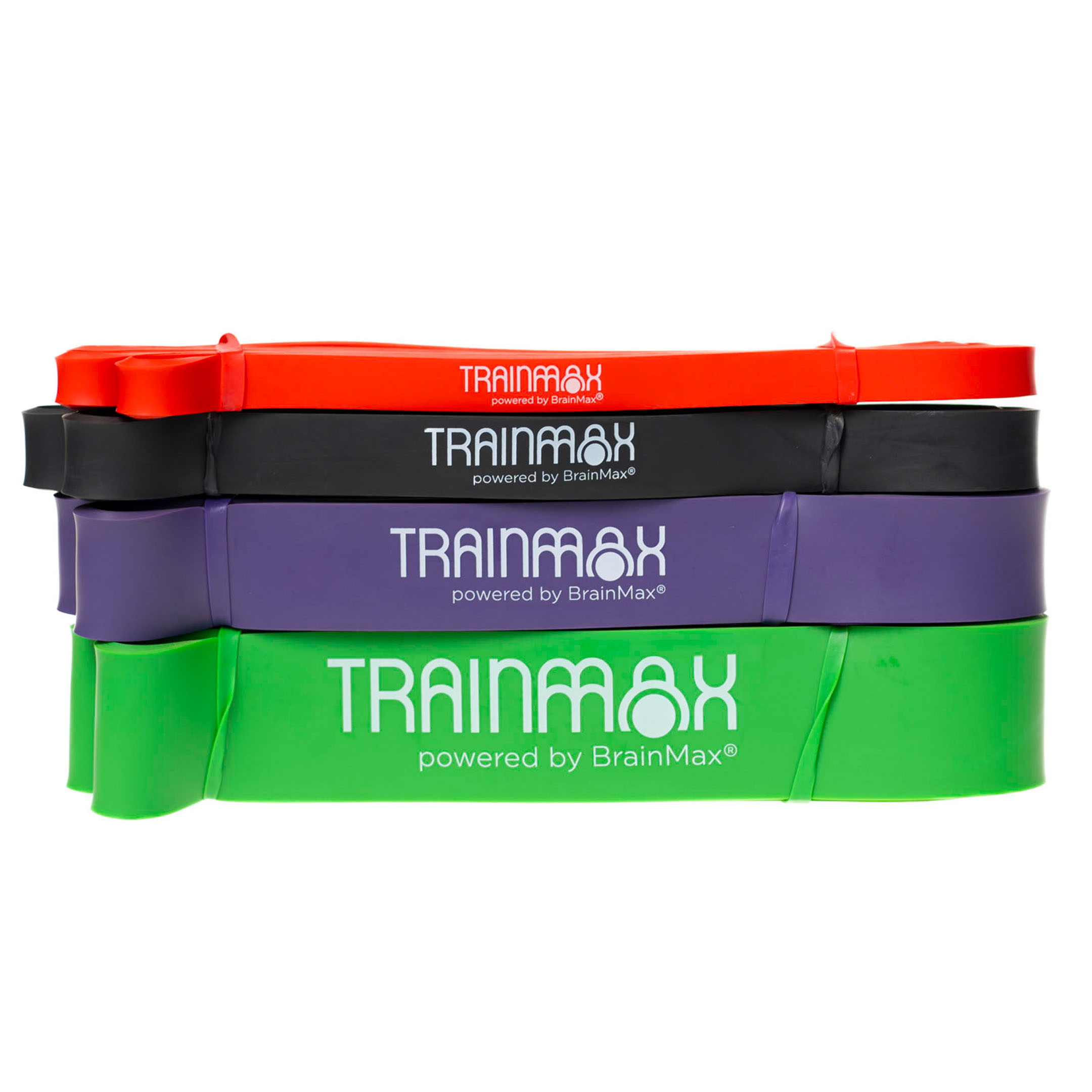 Levně TrainMax odporové gumy, 4 ks Set gum k posilování celého těla