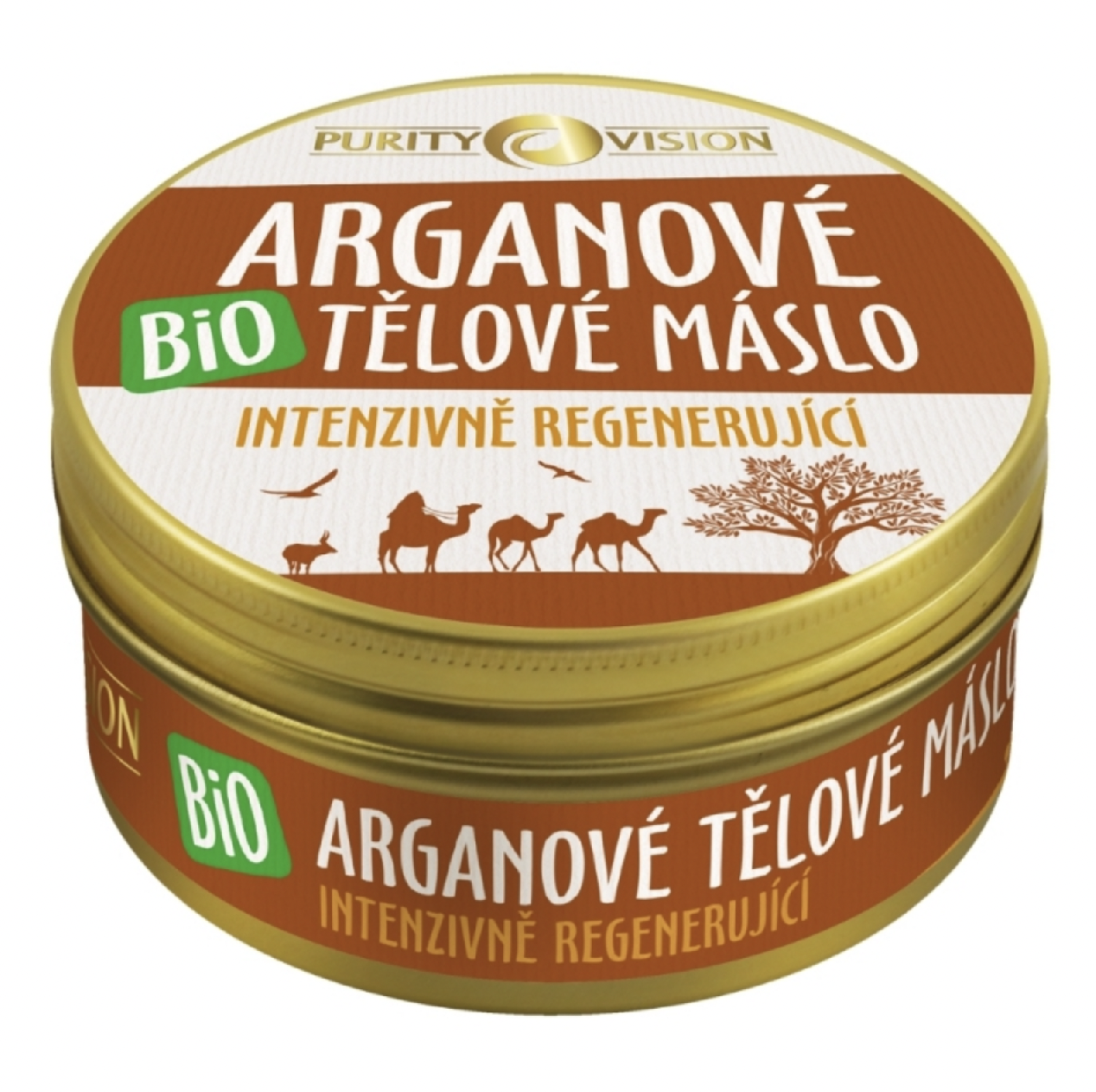 Levně Purity Vision - Arganové tělové máslo BIO, 150 ml