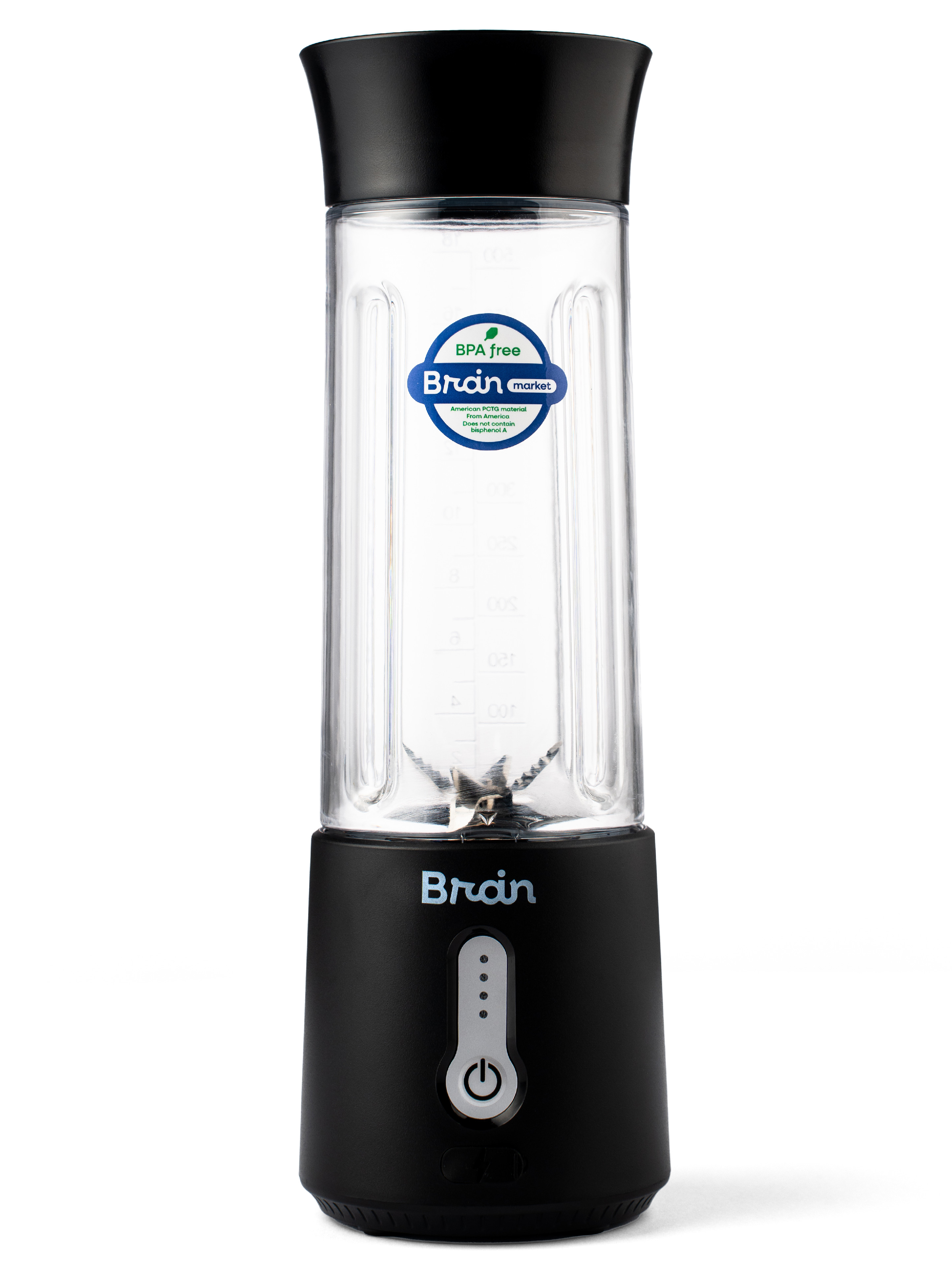 Levně BrainMax přenosný mixér, 500 ml Lehký a výkonný mixér pro přípravu smoothies a koktejlů, BPA-FREE