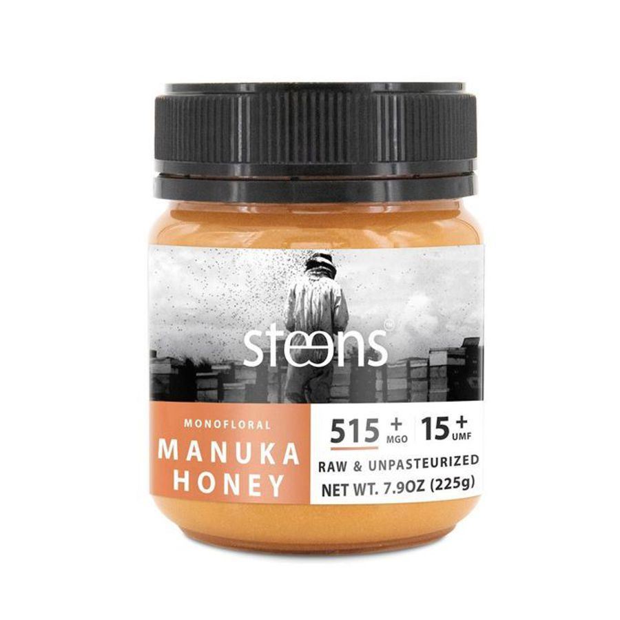 Levně Steens - RAW Manuka Honey (Manukový med) UMF 15+ (515+ MGO), 225 g