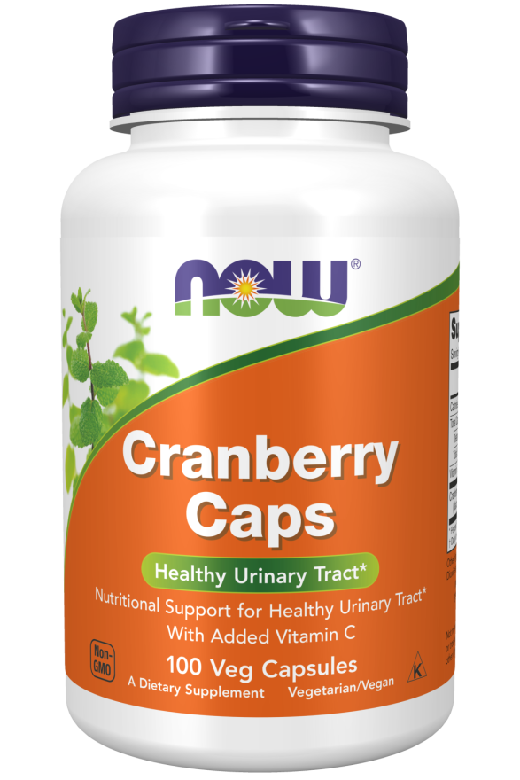 Levně Now® Foods Now Cranberry (brusinka), 100 rostlinných kapslí