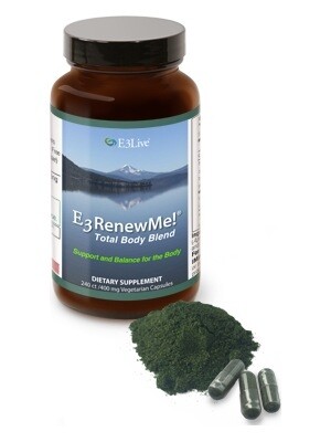 Levně E3Live E3RenewMe! 400 mg, 60 rostlinných kapslí