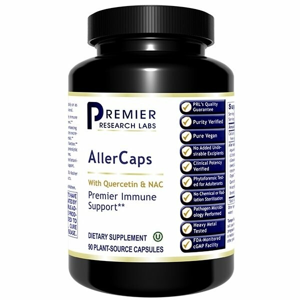 PRL AllerCaps, podpora imunity, 90 rostlinných kapslí, 30 dávek
