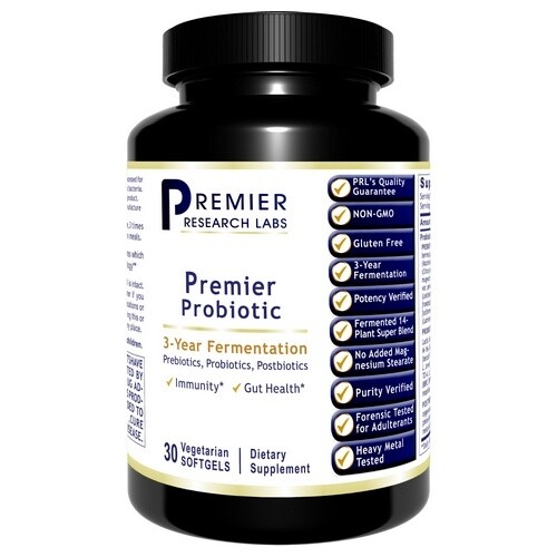 Levně PRL Premier Probiotic, probiotika, 30 softgelových kapslí, 15 dávek
