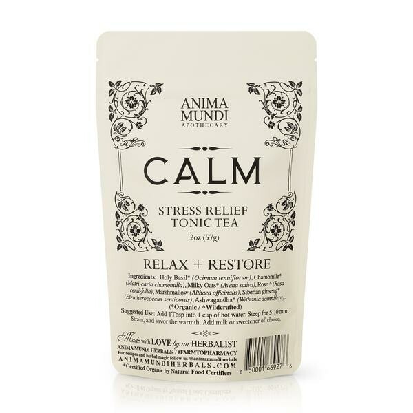 Levně Anima Mundi CALM Tea, sypaná čajová směs pro uklidnění, 57 g