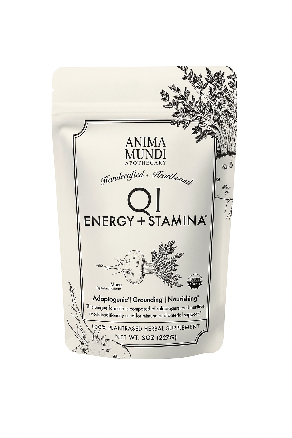 Anima Mundi Qi Energy Protein, 227 g Obrázek