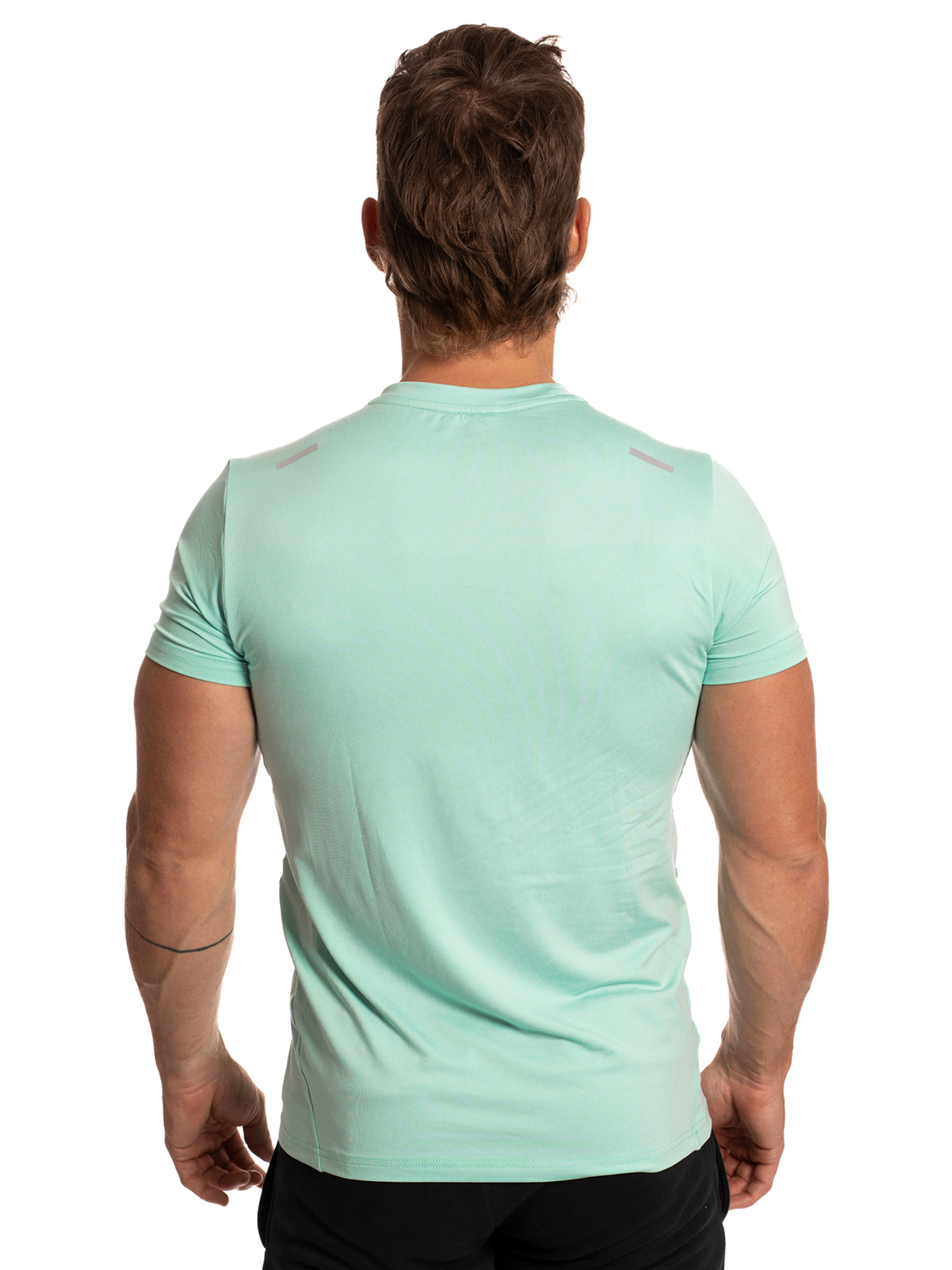 BrainMax pánské fitness triko, zelené Velikost: XL Obrázek
