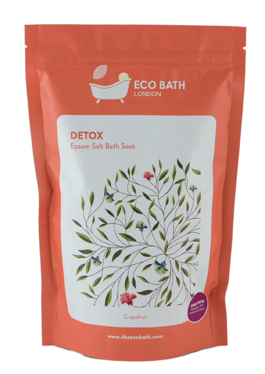 Levně ECO BATH London ECO BATH - Epsomská sůl Detox, 1000 g