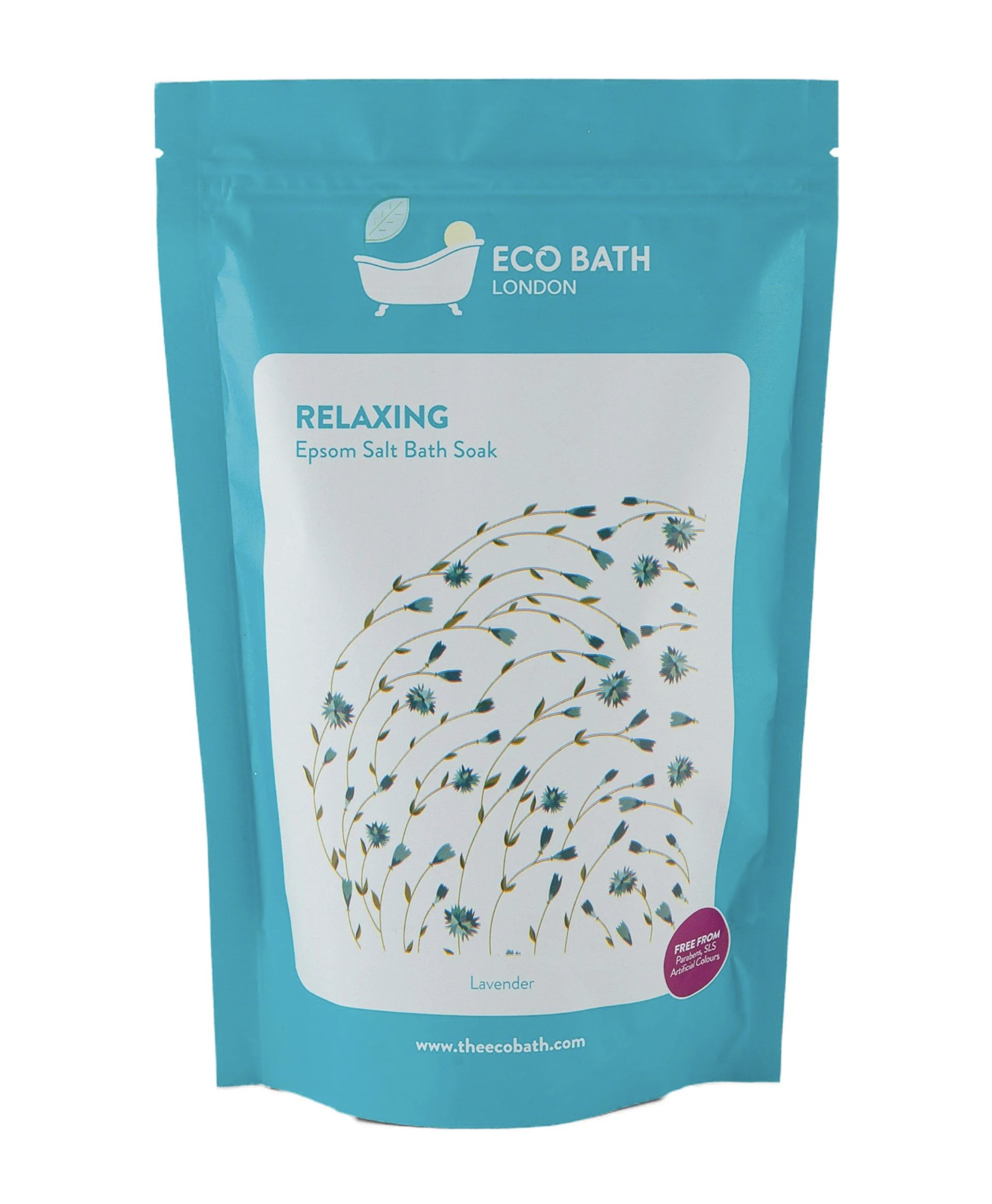 Levně ECO BATH London ECO BATH - Epsomská sůl Relaxing, relaxace, 1000 g